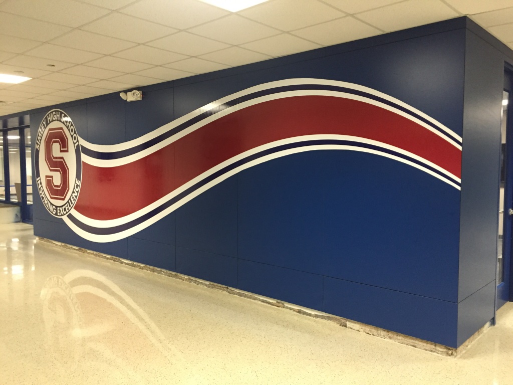 Simley high spartan signage - Impression signs and graphics - oakdale, mn