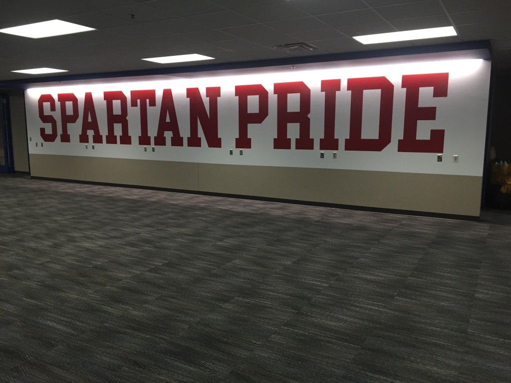 Simley high spartan signage - Impression signs and graphics - oakdale, mn